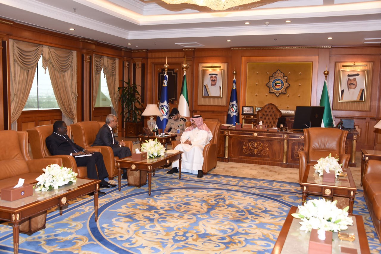 Meeting of His Excellency the Ambassador with the First Deputy Prime Minister and Minister of Interior
